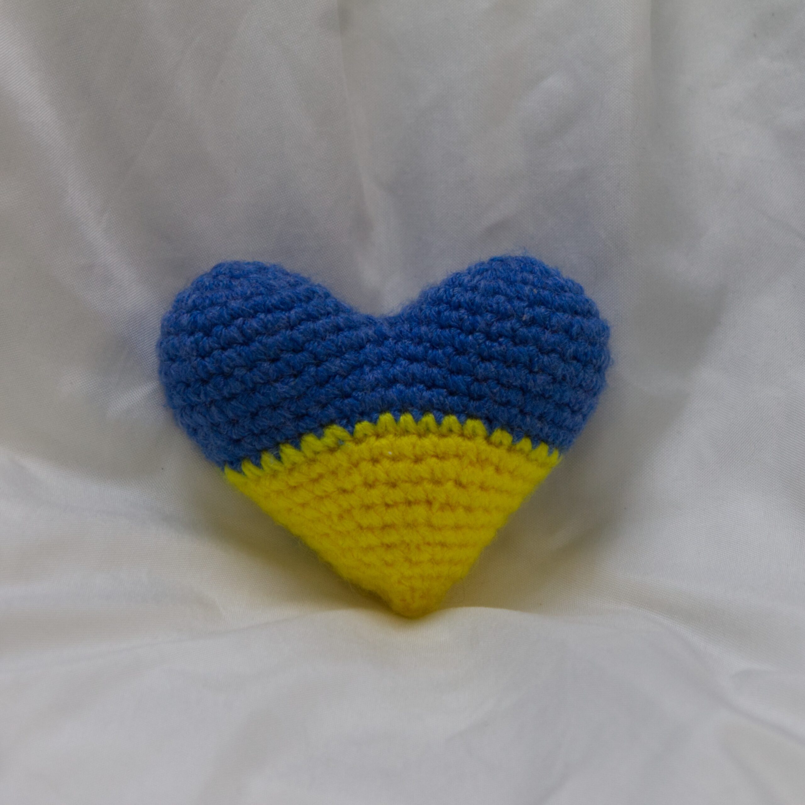 Ukrainian Flag Heart